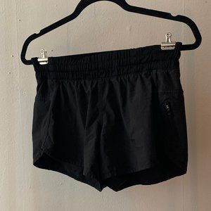 Lululemon Black Speed Up Mid-Rise Running Shorts